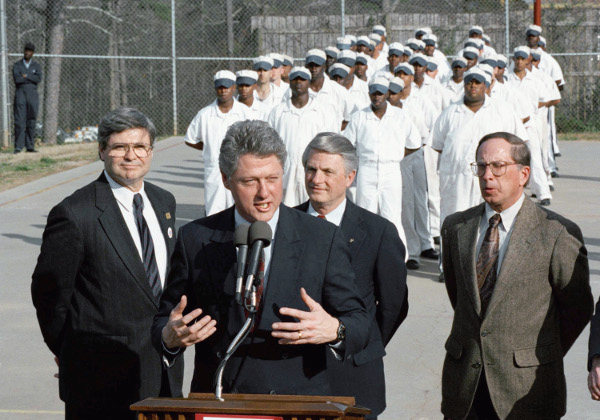 Bill Clinton at Stone Mountain prison